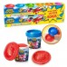 Super wings - 6 pots de pâte à modeler + 6 bonus - asmct13905  multicolore Canal Toys    022486